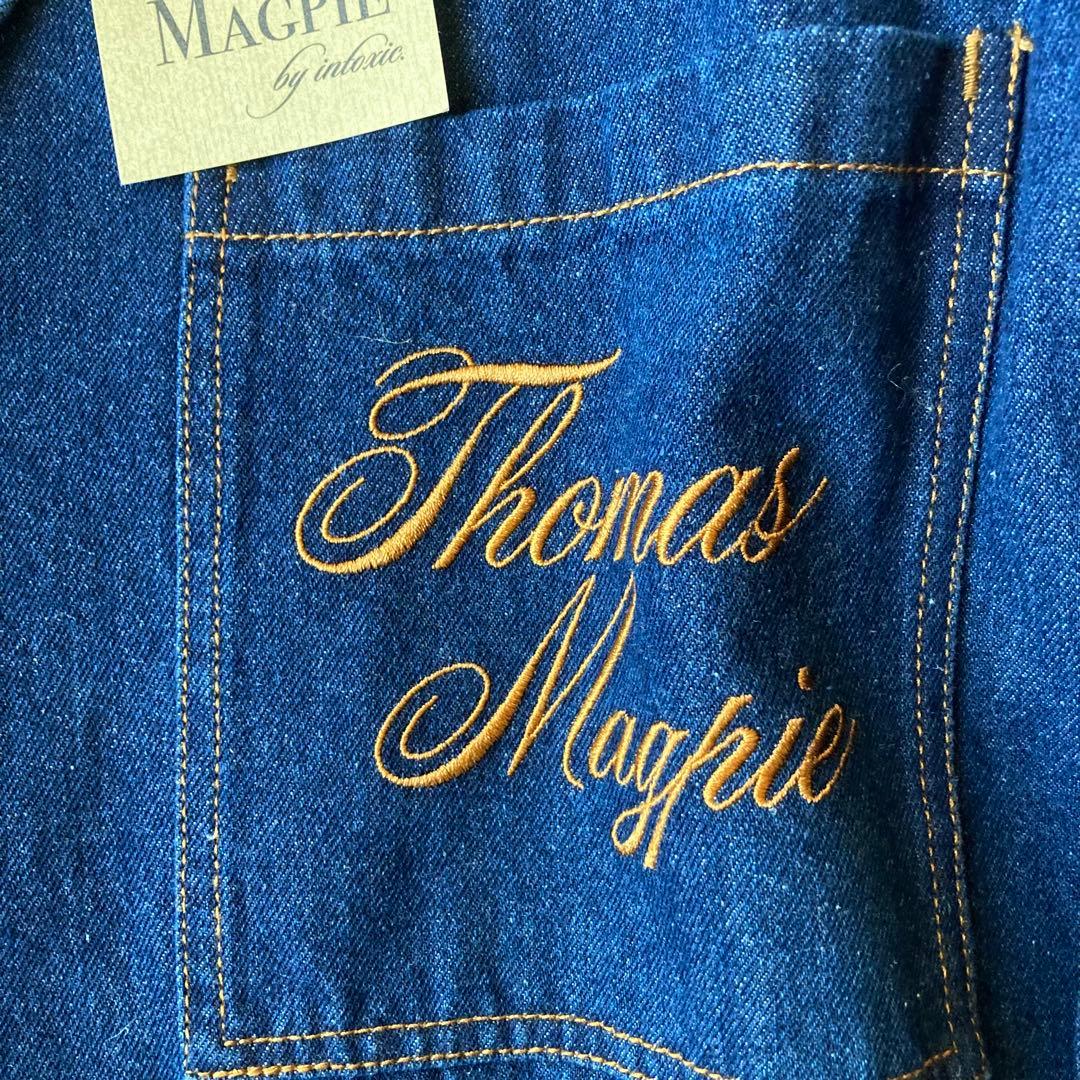 【新品 タグ付き】トーマスマグパイ デニムロングコート ユニセックス 金ボタン