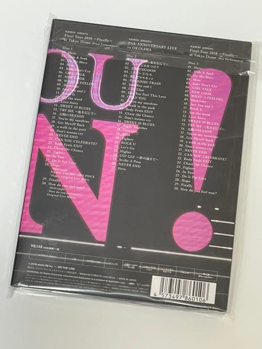 【初回盤 新品未開封】namie amuro Final Tour 2018 〜