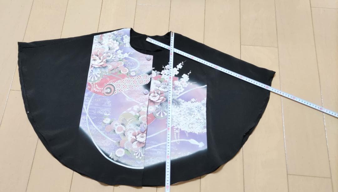 着物リメイク・ポンチョ・黒留袖・羽織もの・結婚式