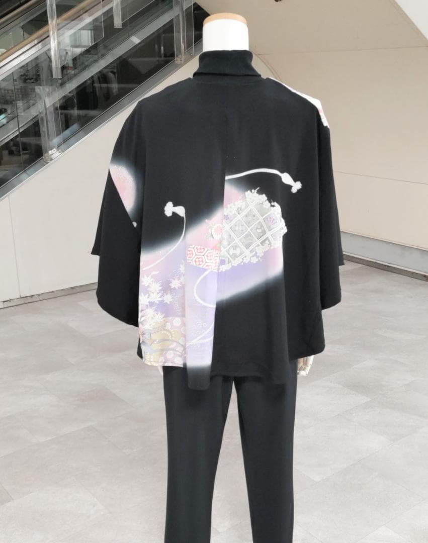 着物リメイク・ポンチョ・黒留袖・羽織もの・結婚式