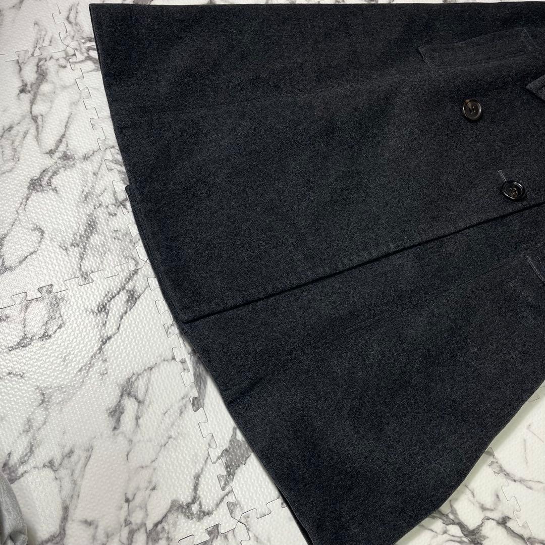 トゥモローランド トレンチコート　カシミヤ100% ベルト　ロング丈　グレー