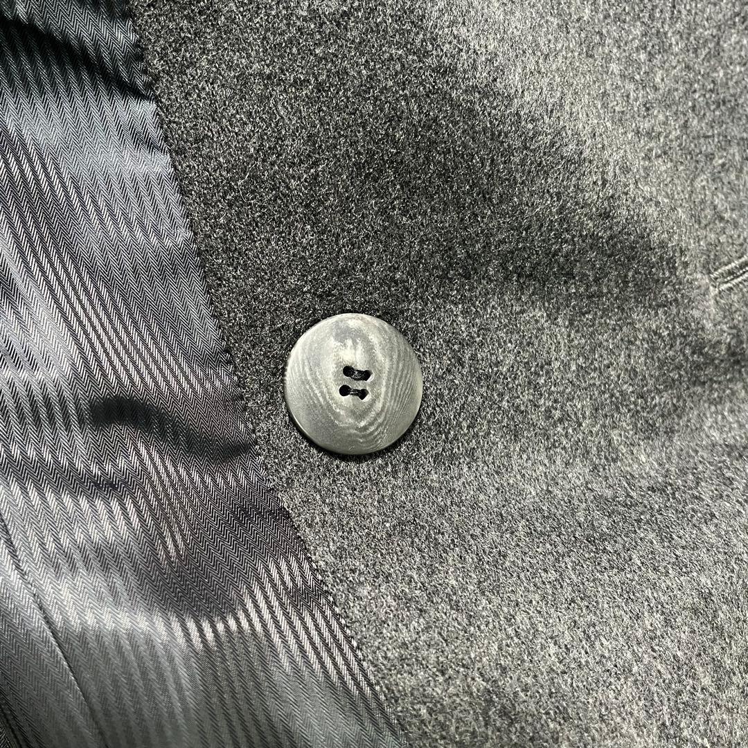 トゥモローランド トレンチコート　カシミヤ100% ベルト　ロング丈　グレー