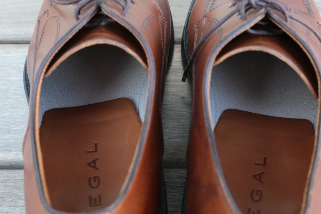 美品 1回使用 REGAL 25.5cm 品番JR47 等級CJ ブラウン