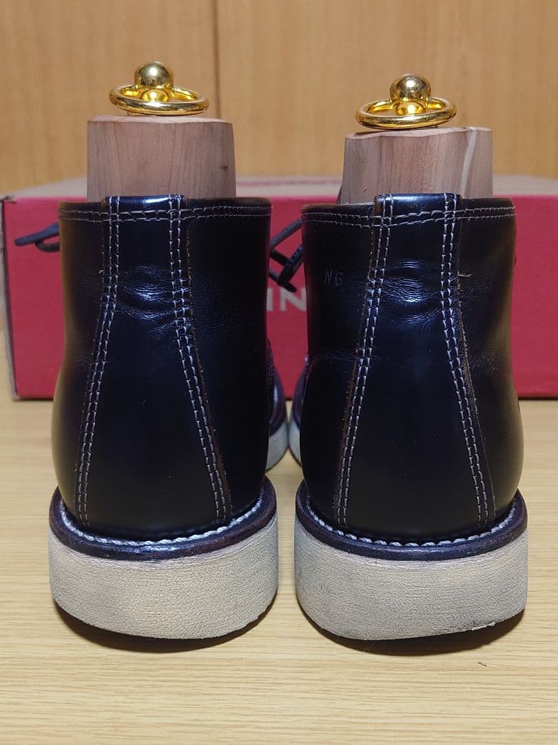 RED WING 9852 アイリッシュセッター チャッカ 犬タグ US8 26