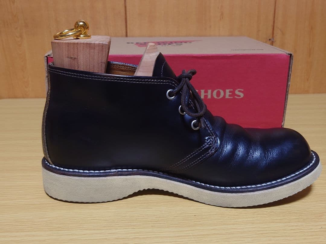 RED WING 9852 アイリッシュセッター チャッカ 犬タグ US8 26