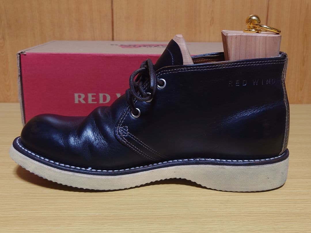 RED WING 9852 アイリッシュセッター チャッカ 犬タグ US8 26