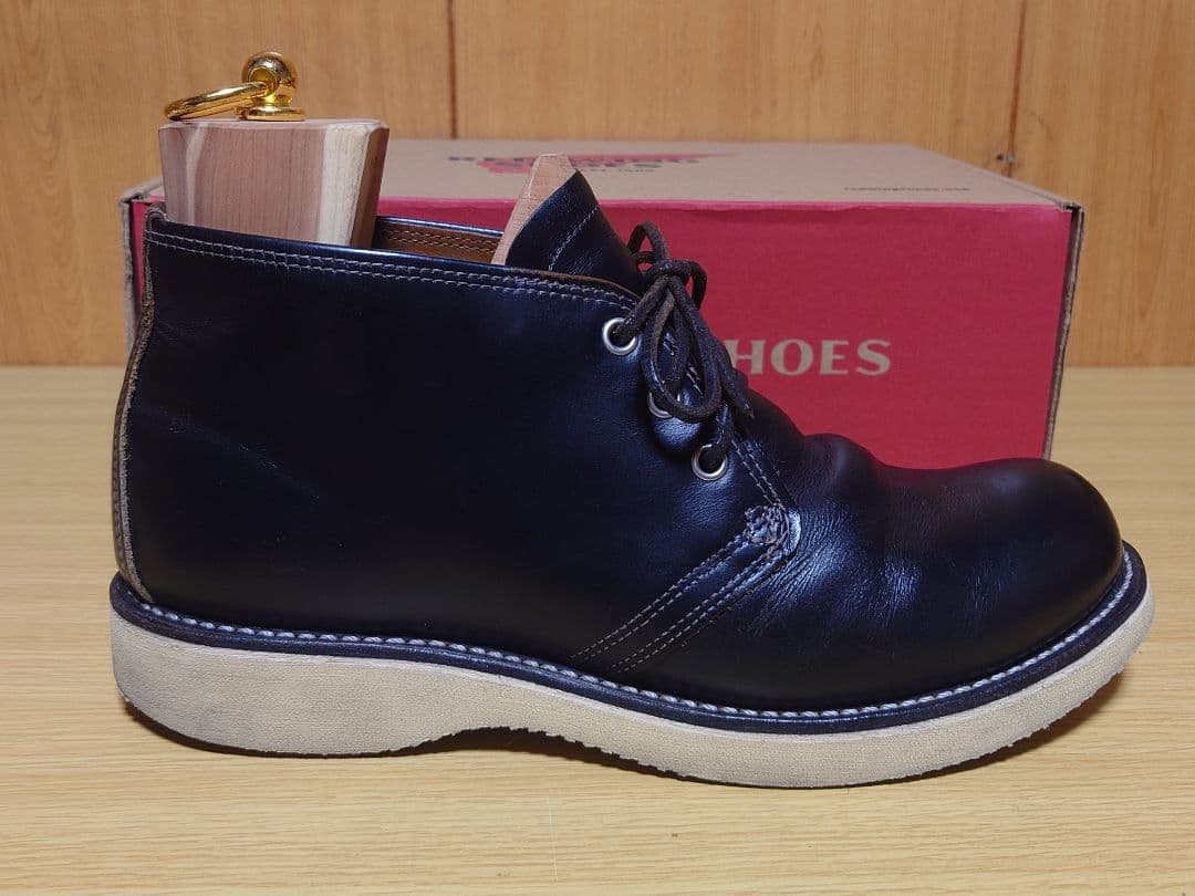 RED WING 9852 アイリッシュセッター チャッカ 犬タグ US8 26