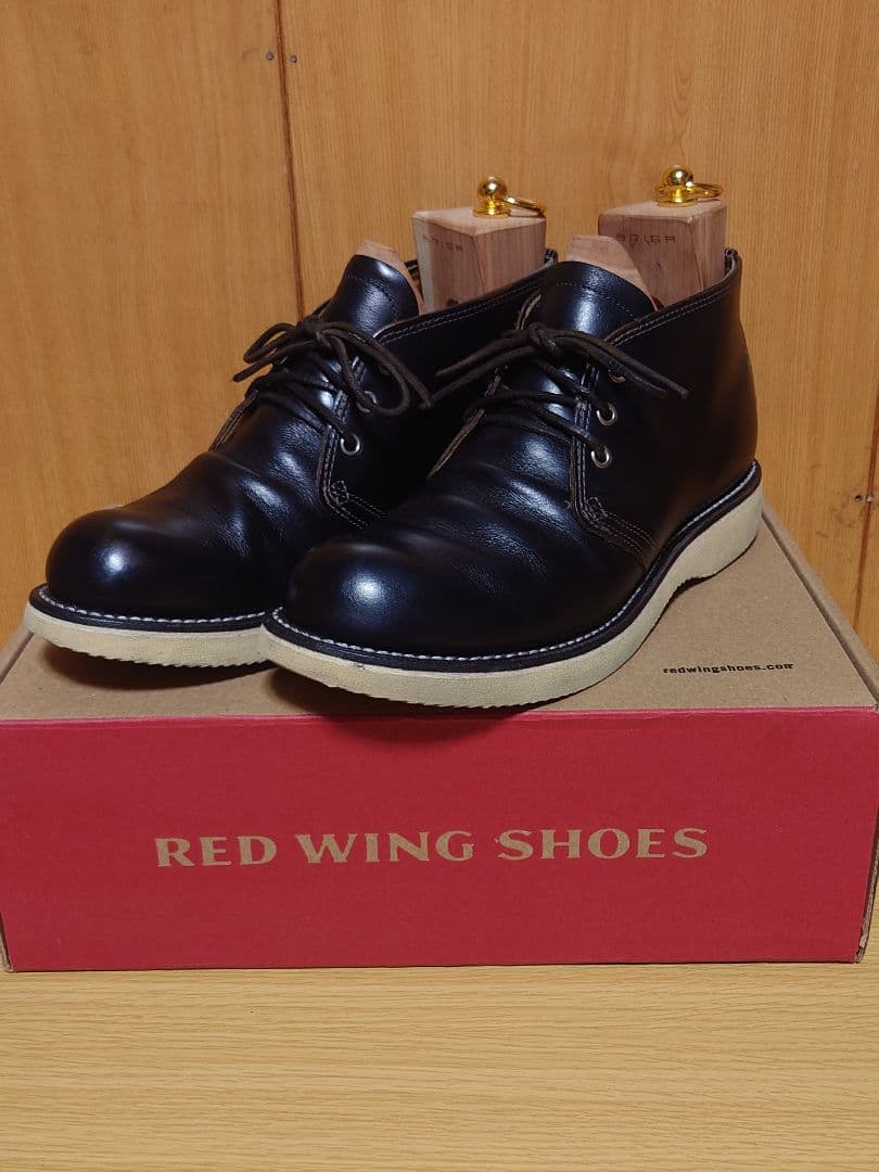 RED WING 9852 アイリッシュセッター チャッカ 犬タグ US8 26