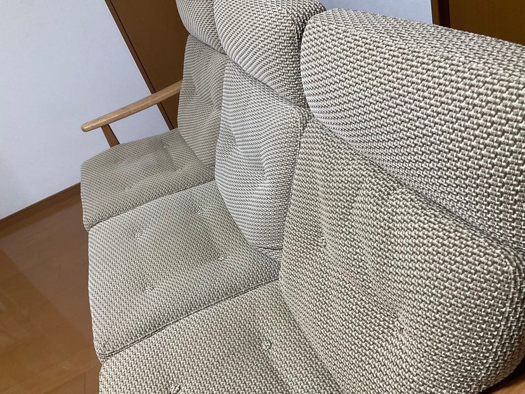 sum　マルニ60 オークフレームチェア3人掛けヘッドレスト付き