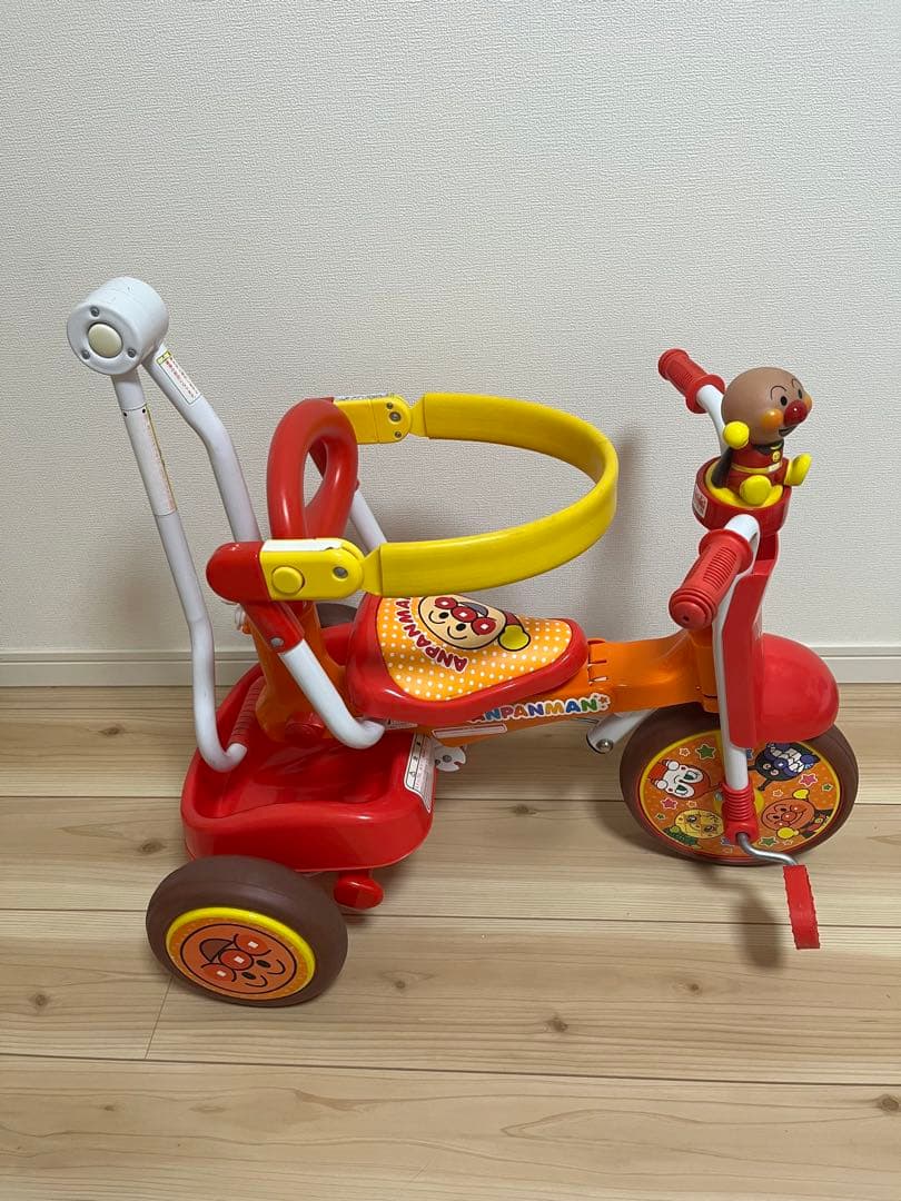 それいけ！アンパンマン オールインワンアップ折り畳み三輪車