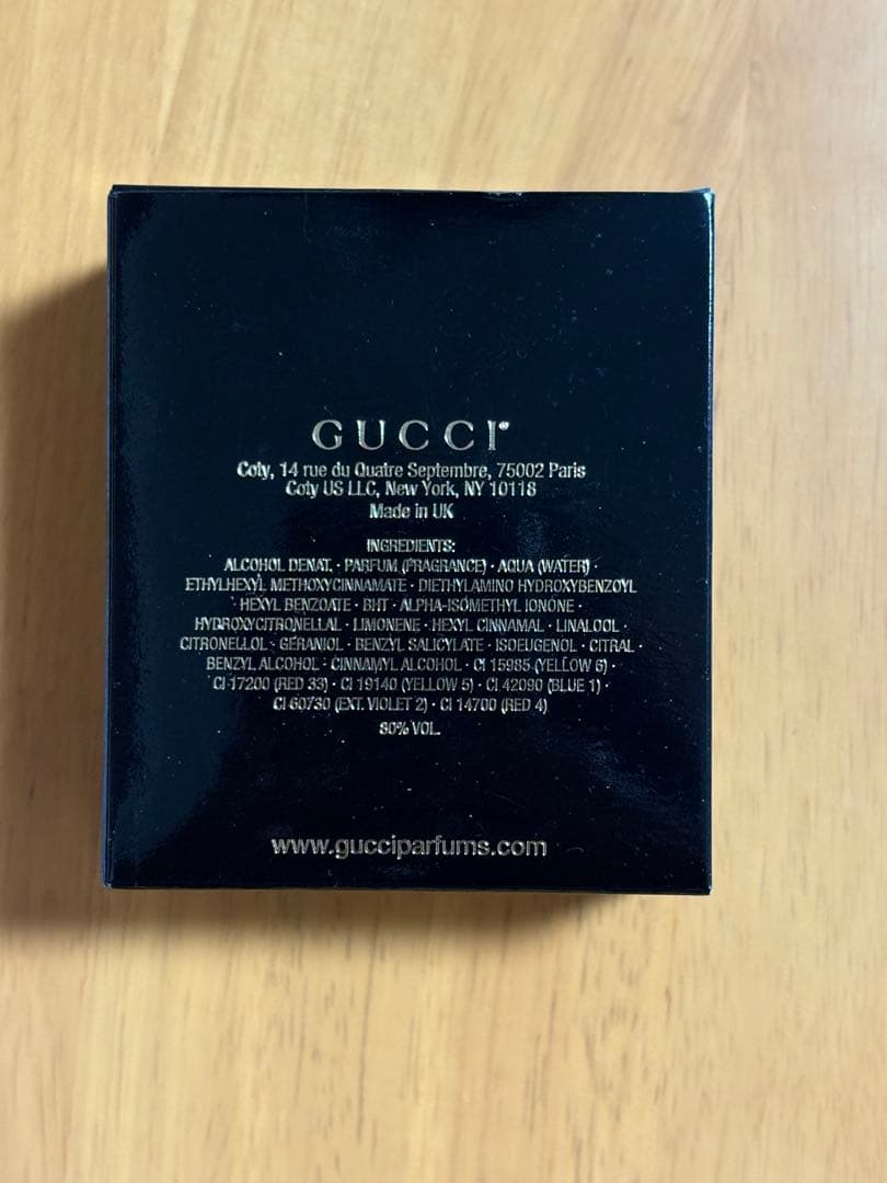 香水(ユニセックス) GUCCI GUILTY BLACK Eau de Toilette 50ml