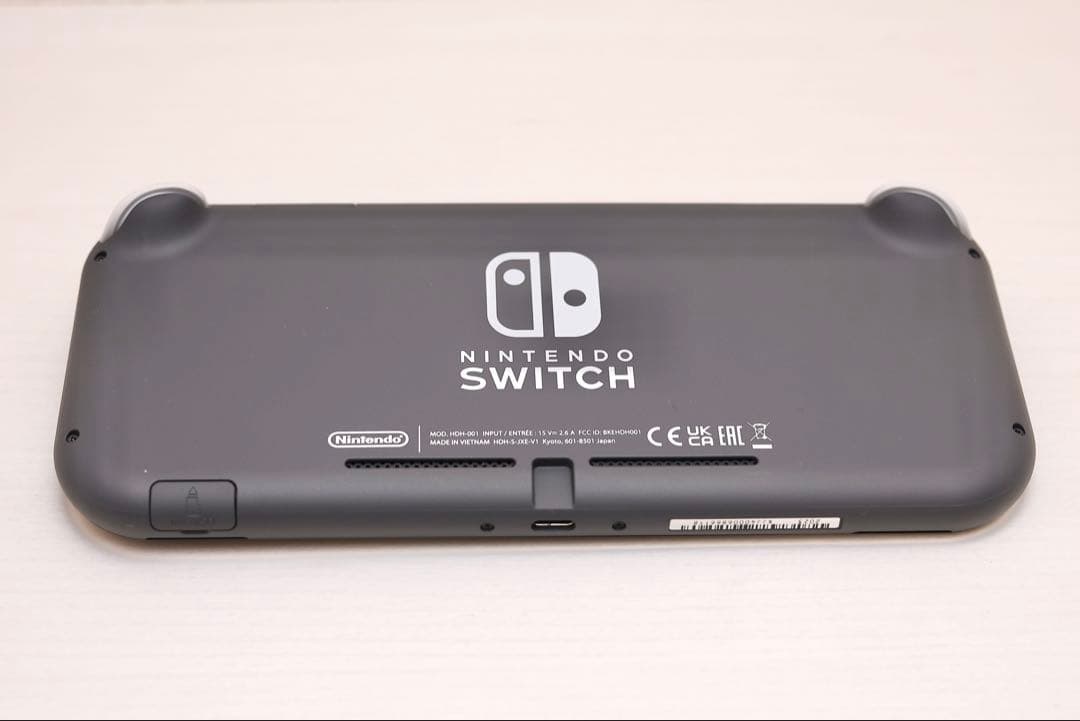 【美品】Nintendo Switch Lite グレー 本体 カバー付き