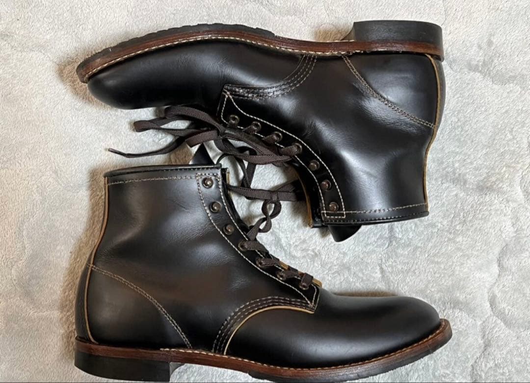 レッドウイング　REDWING ベックマンフラットボックス　茶芯　27.5 美品