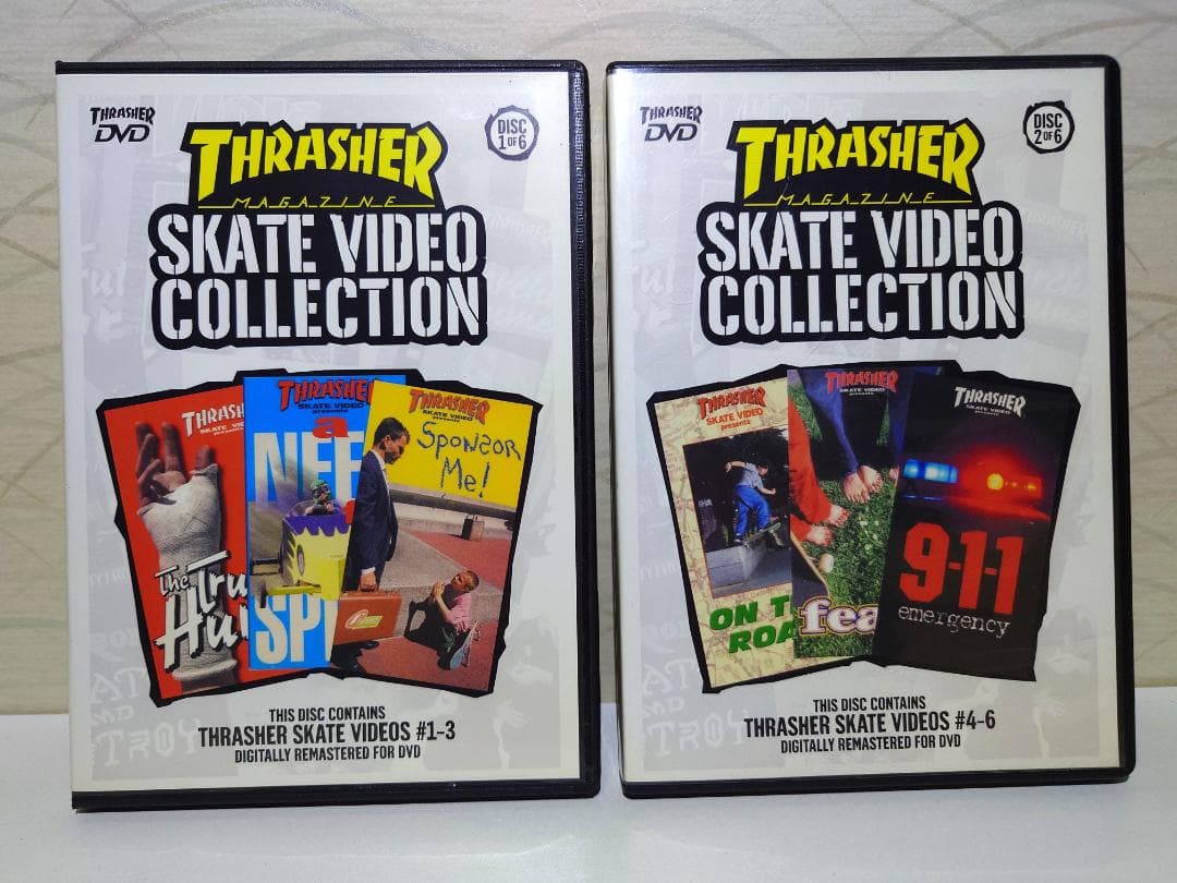 スポーツ・フィットネス DVD-BOX Thrasher Skate Video Collection
