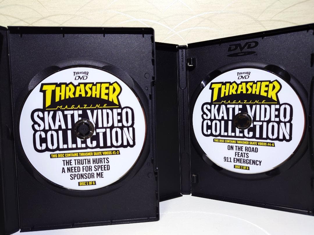 スポーツ・フィットネス DVD-BOX Thrasher Skate Video Collection