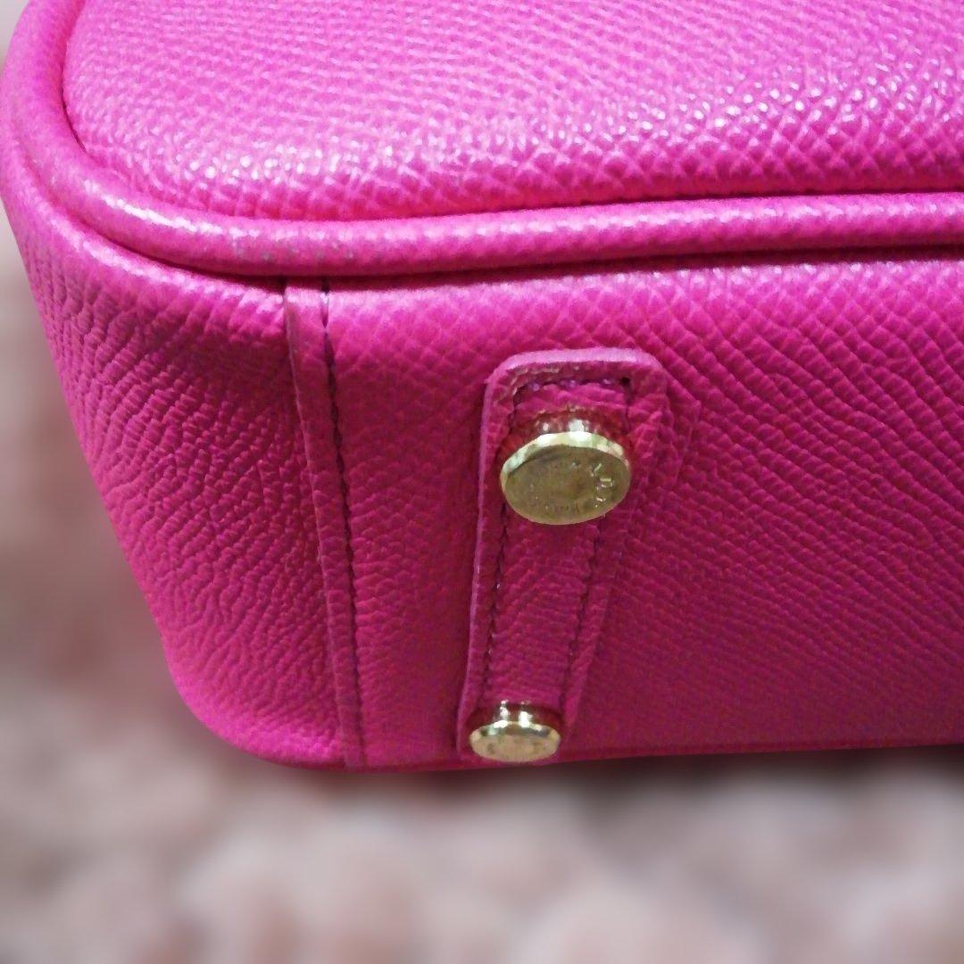 A.D.M.J. ピンク ショルダーバッグ