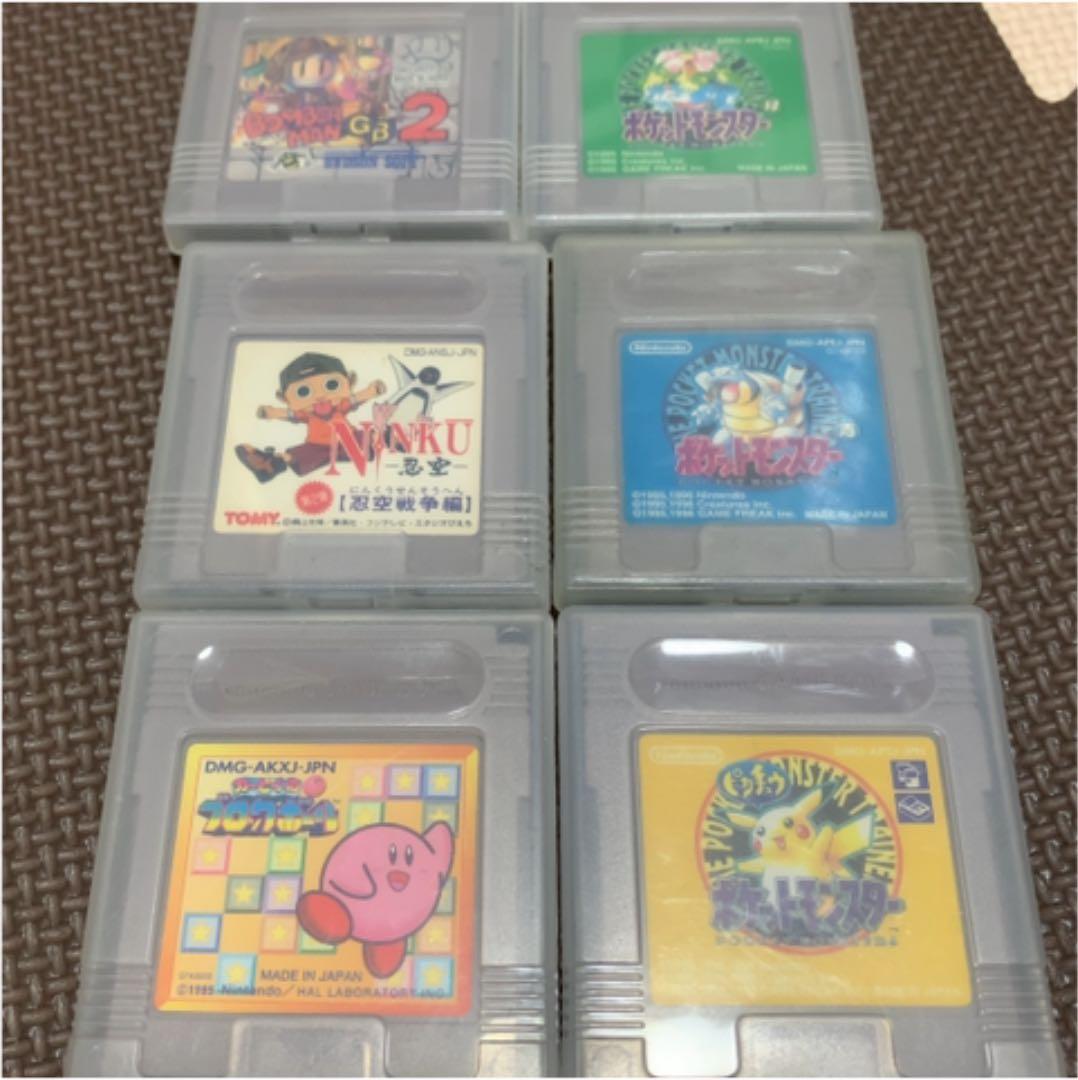 ゲームボーイソフト まとめ売り