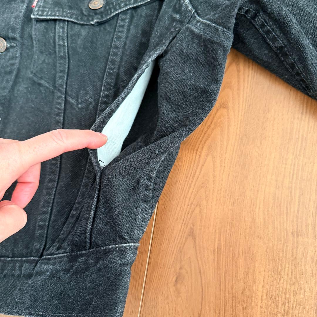 希少サイズ◎ 90s リーバイス 70598 ブラック デニムジャケット