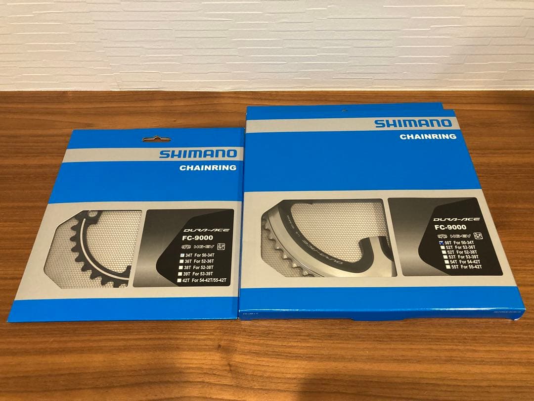 FC-9000 50-34 チェーンリング