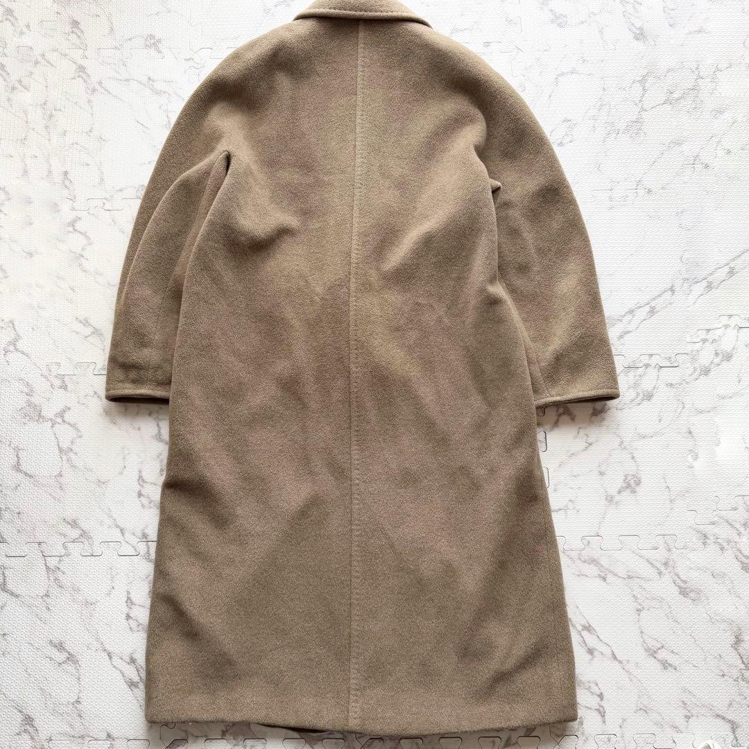 最高級白タグ✨MaxMara マックスマーラ カシミヤ混 ロングコート 40