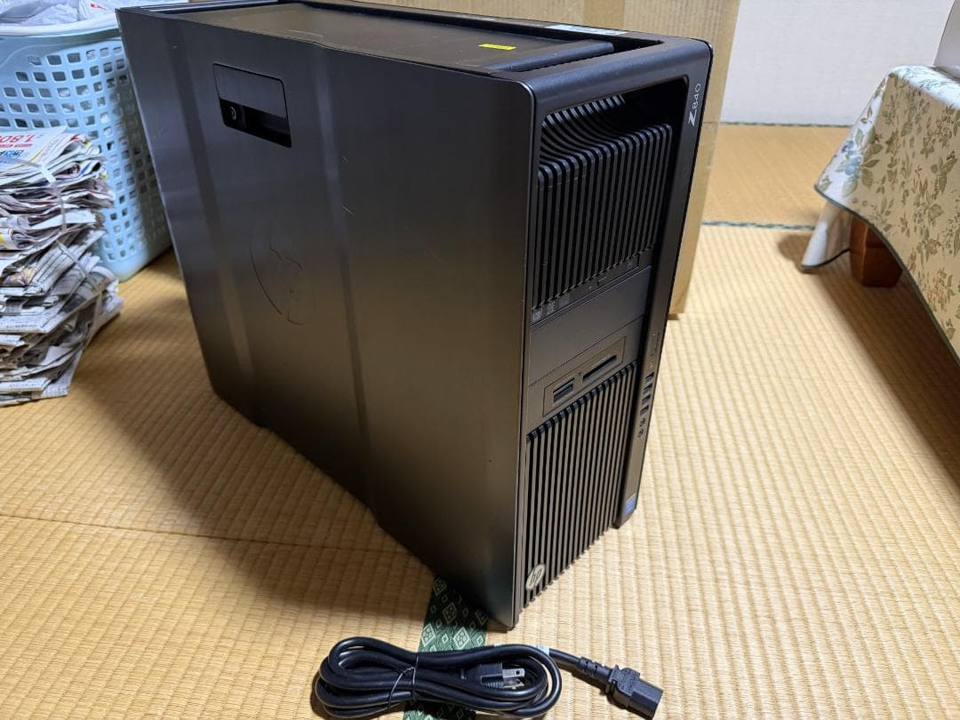 虹*る様 hp Z840 CPU 2X E5-2687W V3 付属