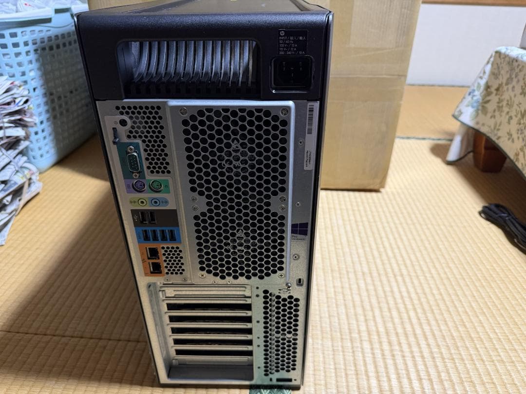 虹*る様 hp Z840 CPU 2X E5-2687W V3 付属