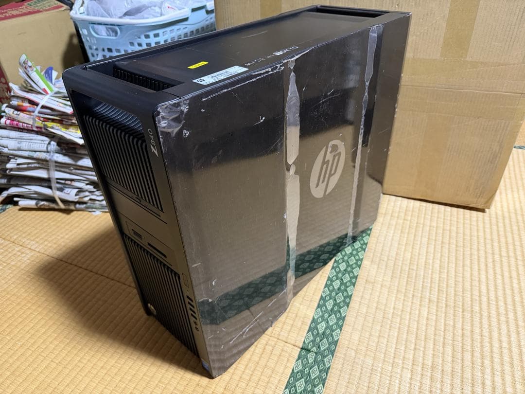 虹*る様 hp Z840 CPU 2X E5-2687W V3 付属