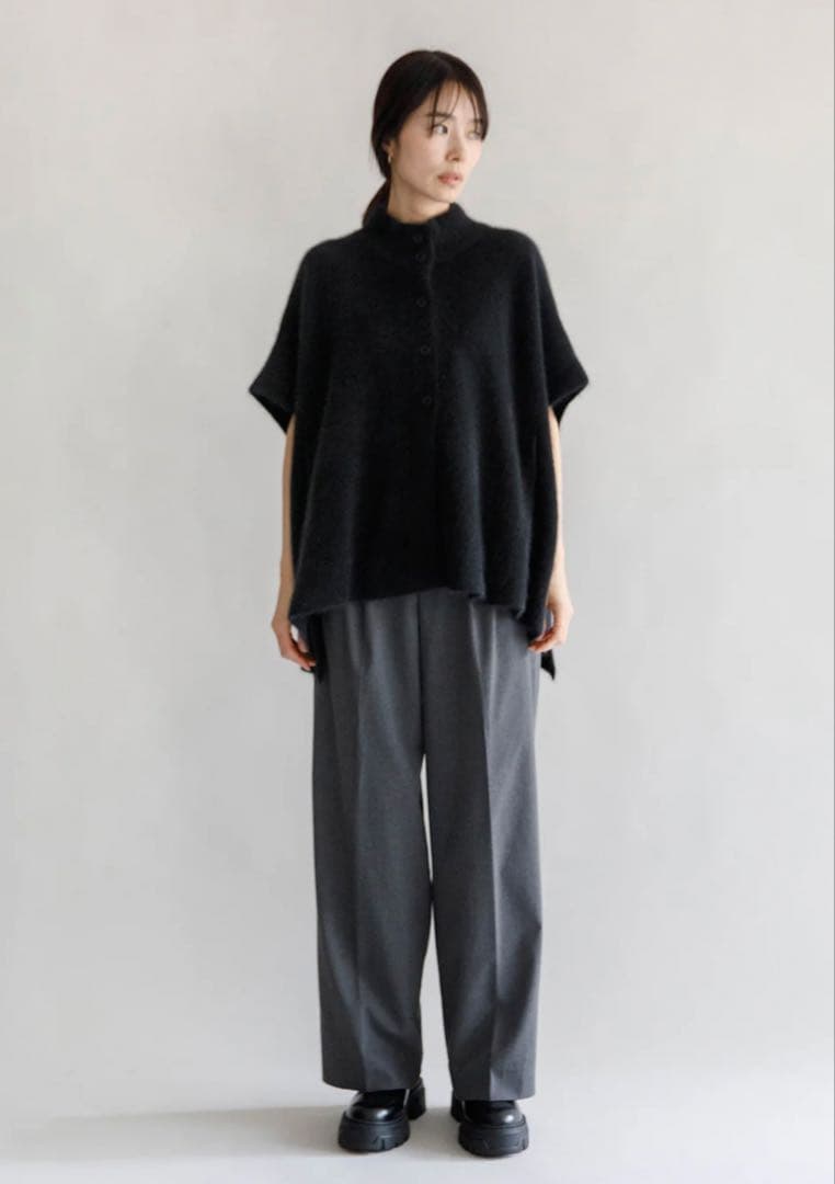 【極美品】CT.plage ラクーン ポンチョ CT23338