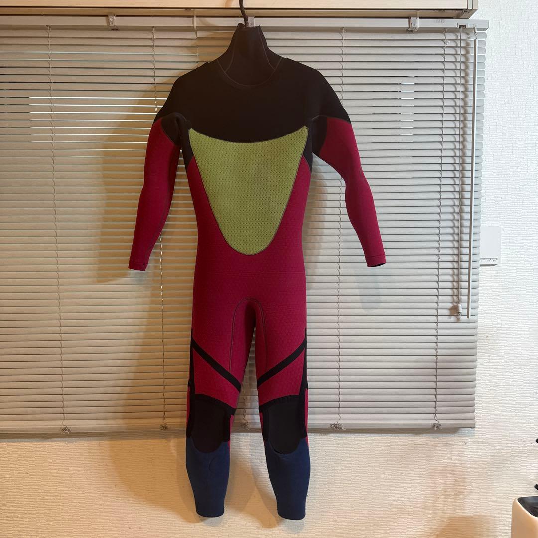 シュウ様　ウェットスーツ　ロングチェストジップ　セミドライ　ＬＢ5/3mm