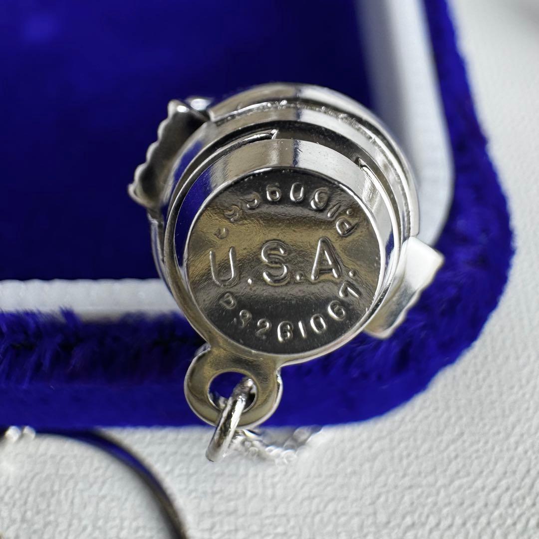 K14WG パール　カフス　タイピン　セット　パール8.0mm