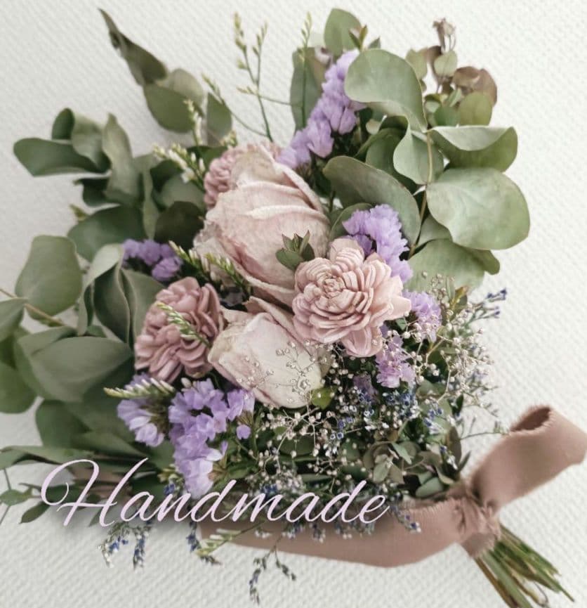 ♡・*.punchan‪‪‪.*¨̮・ドライフラワースワッグ&リース♡