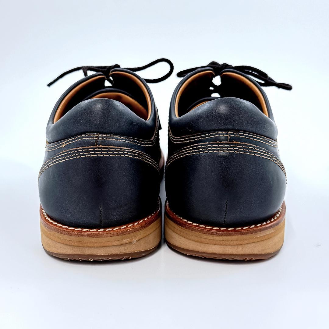 【新品同様品】リーガル レザー モンキー 紺 25cm NC3E66CR