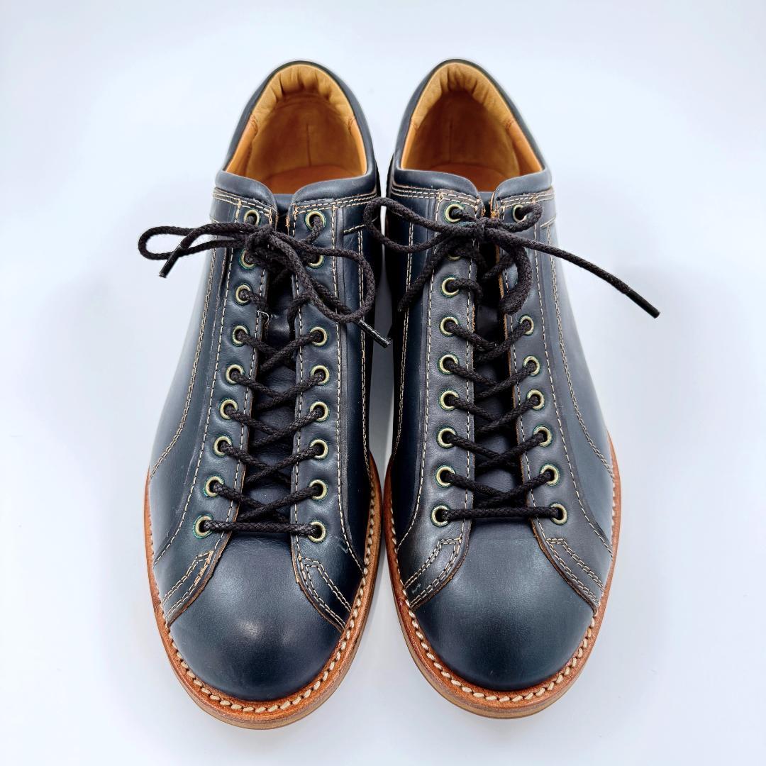 【新品同様品】リーガル レザー モンキー 紺 25cm NC3E66CR