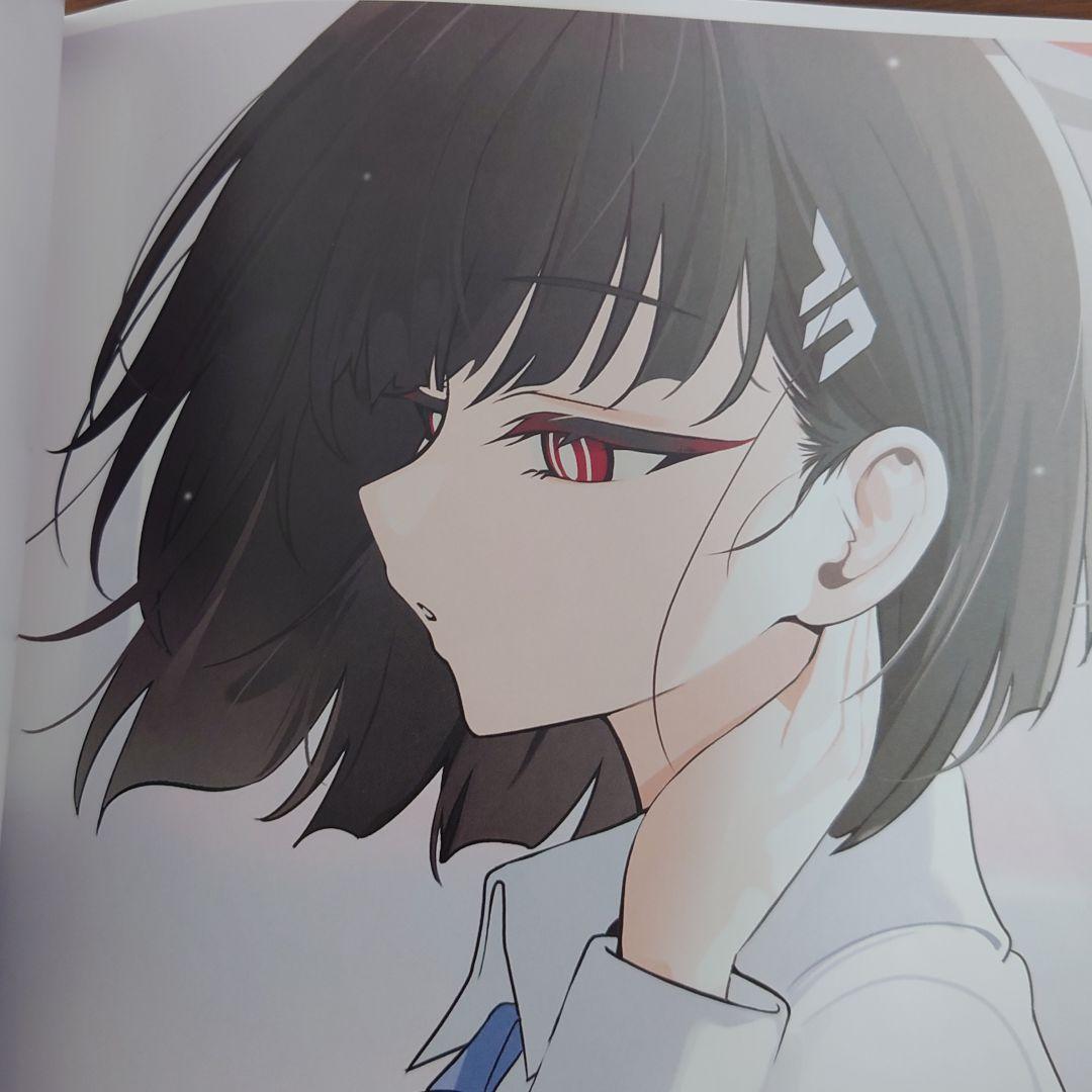 C104　調月リオ　Ham★Star　会場限定本　学生証カード　ブルアカ　雪