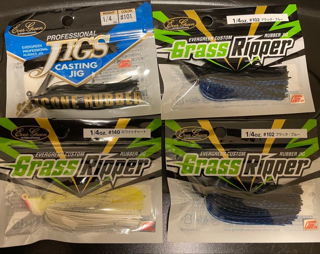 バスフィッシング用 / ラバージグ・スイムジグ 28セット & ワーム 7セット