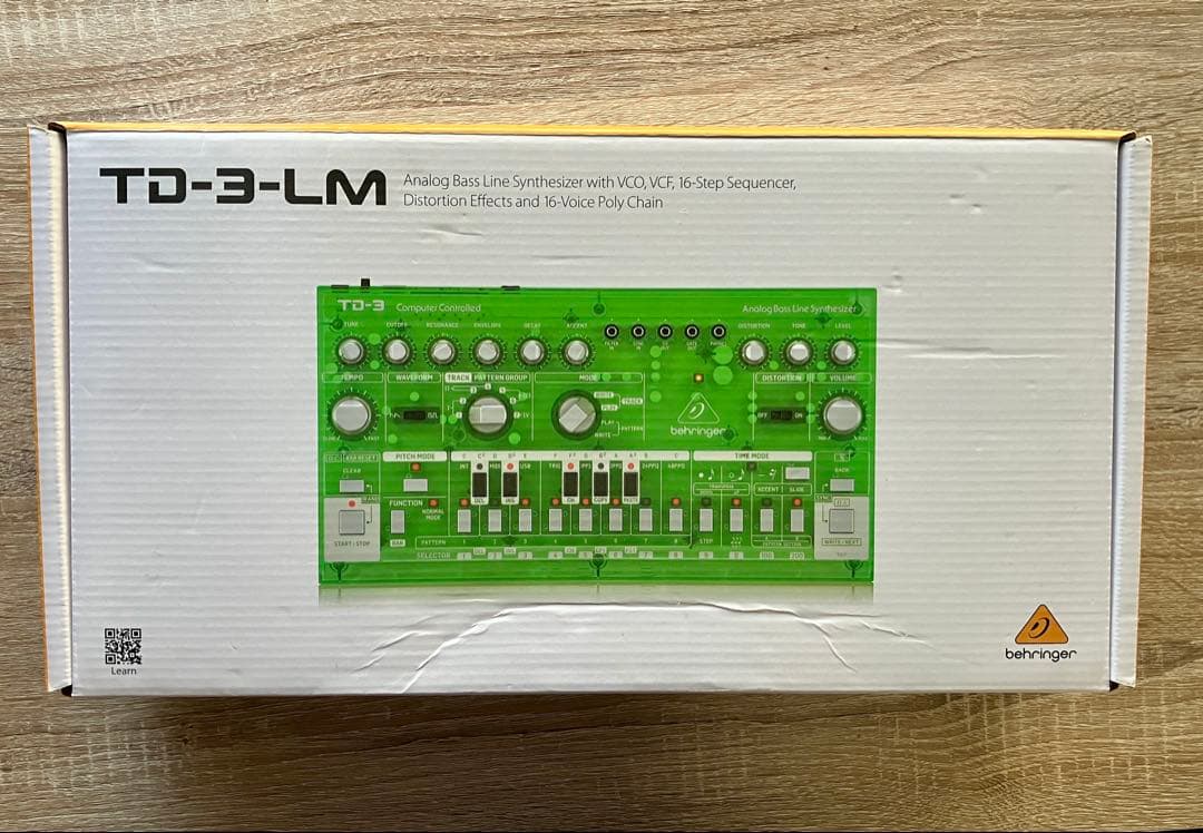 【改造ジャンク】BEHRINGER TD-3 & RD-6 スケルトン2台セット