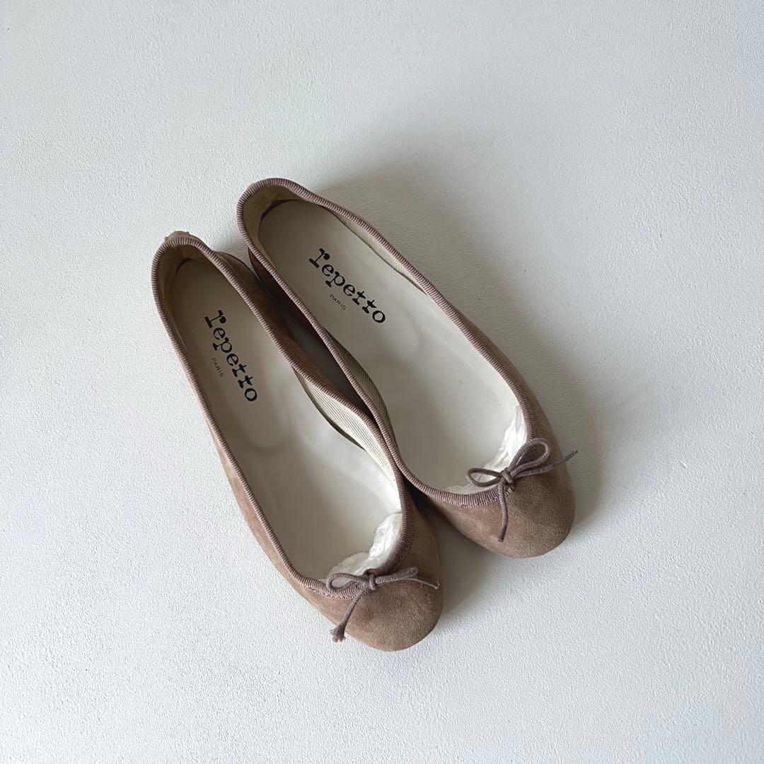 【Sale】repetto バレエシューズ スエード レペット36.5
