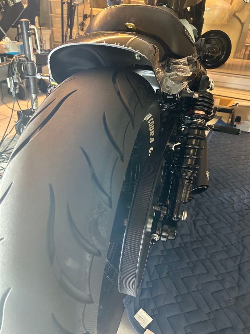 DRAG Specialties 調整式ショック12インチ　スポーツスター