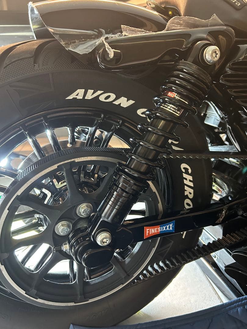 DRAG Specialties 調整式ショック12インチ　スポーツスター