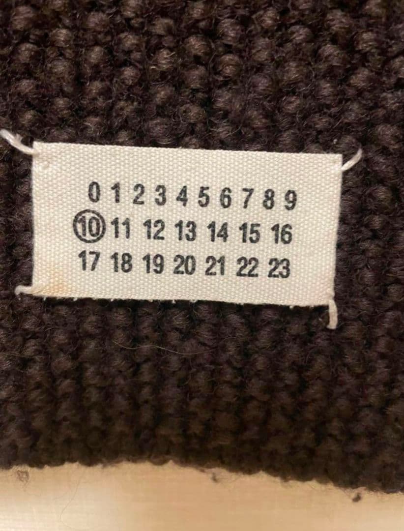 小物 Vintage Maison Margiela Brown muffler