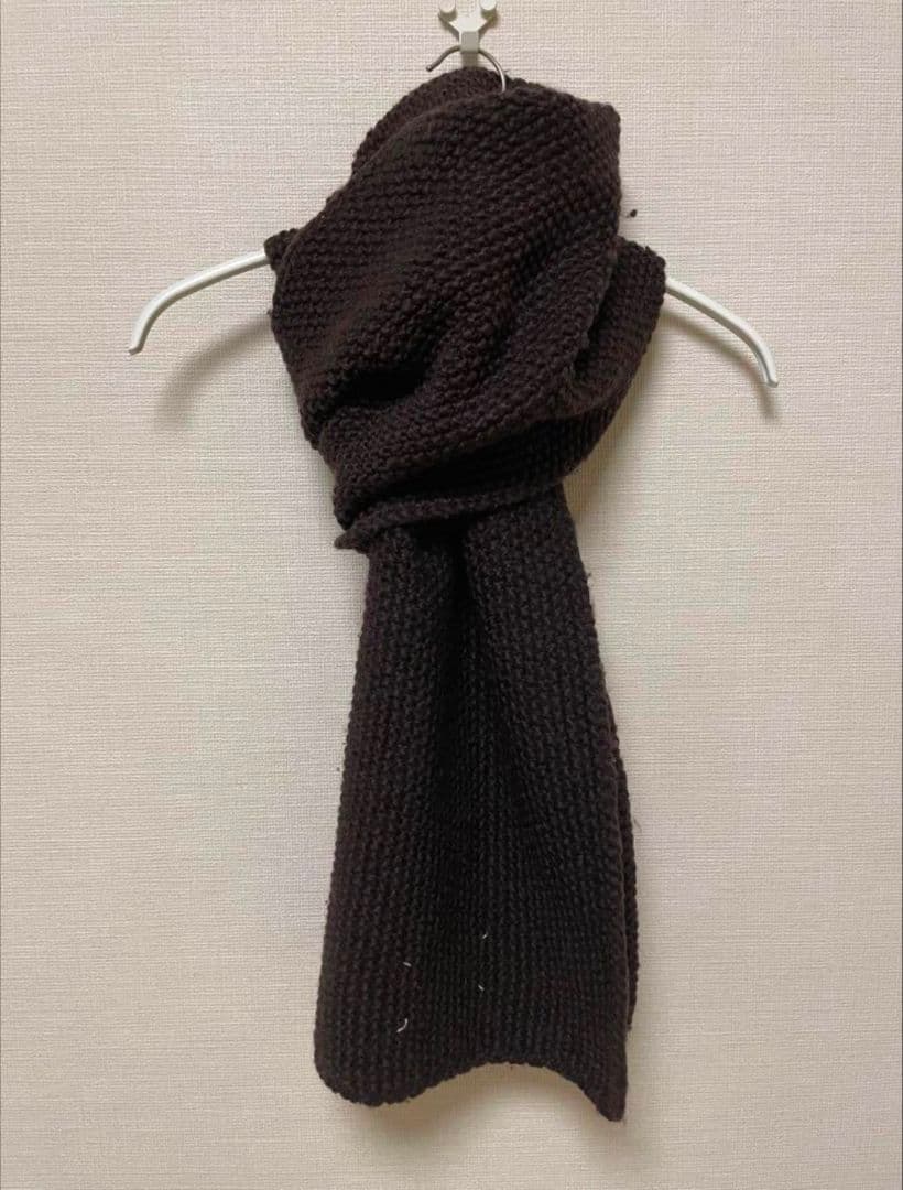 小物 Vintage Maison Margiela Brown muffler