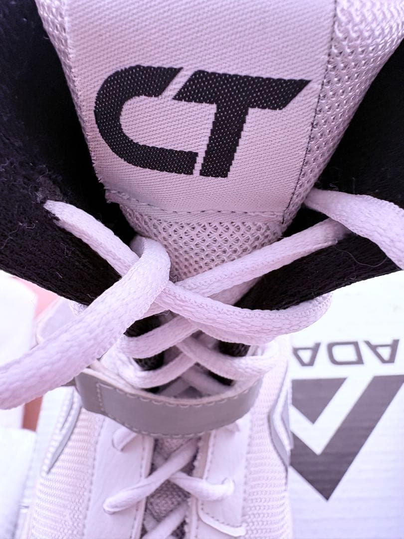 ADAMS ボクシングシューズ ホワイト