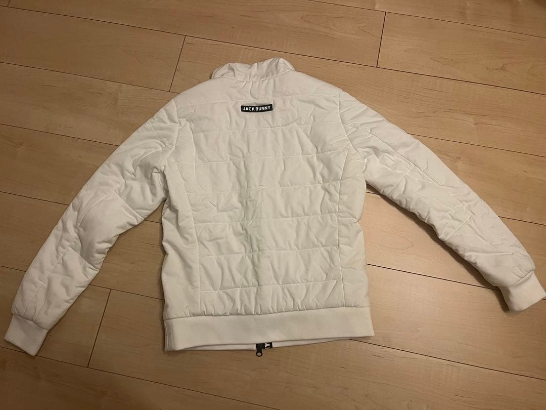 JACK BUNNY ダウンジャケットホワイト 0 ネック・レッグウォマーセット