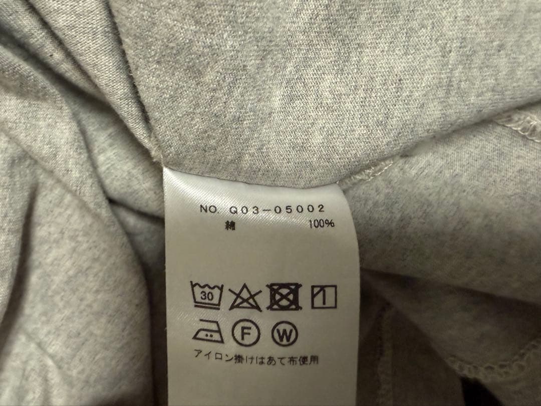 COMOLI ベースボールシャツ 19AW グレー サイズ1