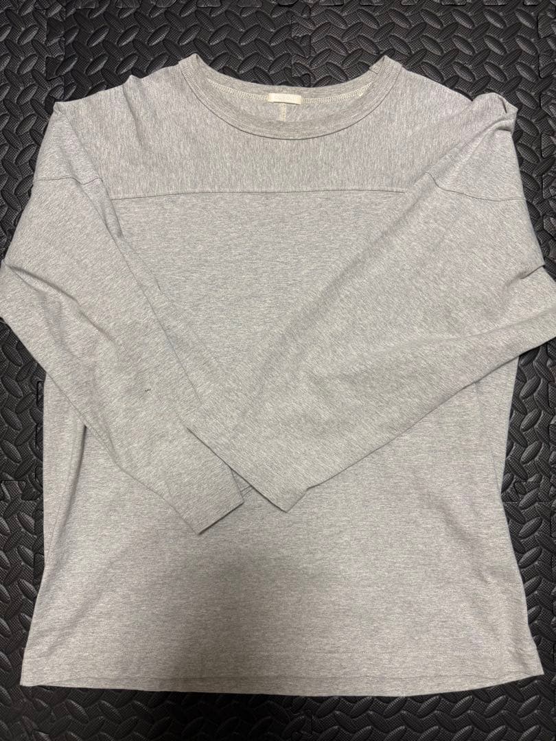 COMOLI ベースボールシャツ 19AW グレー サイズ1