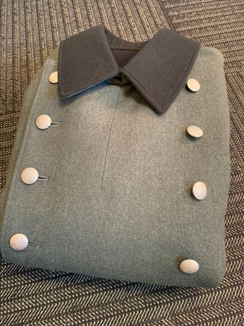第二次世界大戦 ドイツ軍 エリート 青年軍 将官用 ウール ロングコート