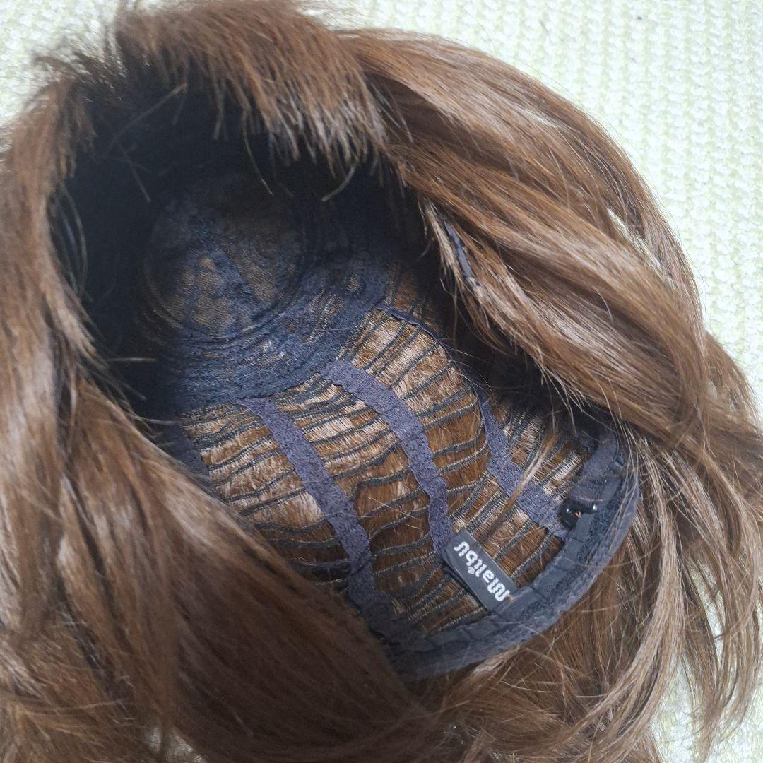 マリブのブラウン ショートウィッグ