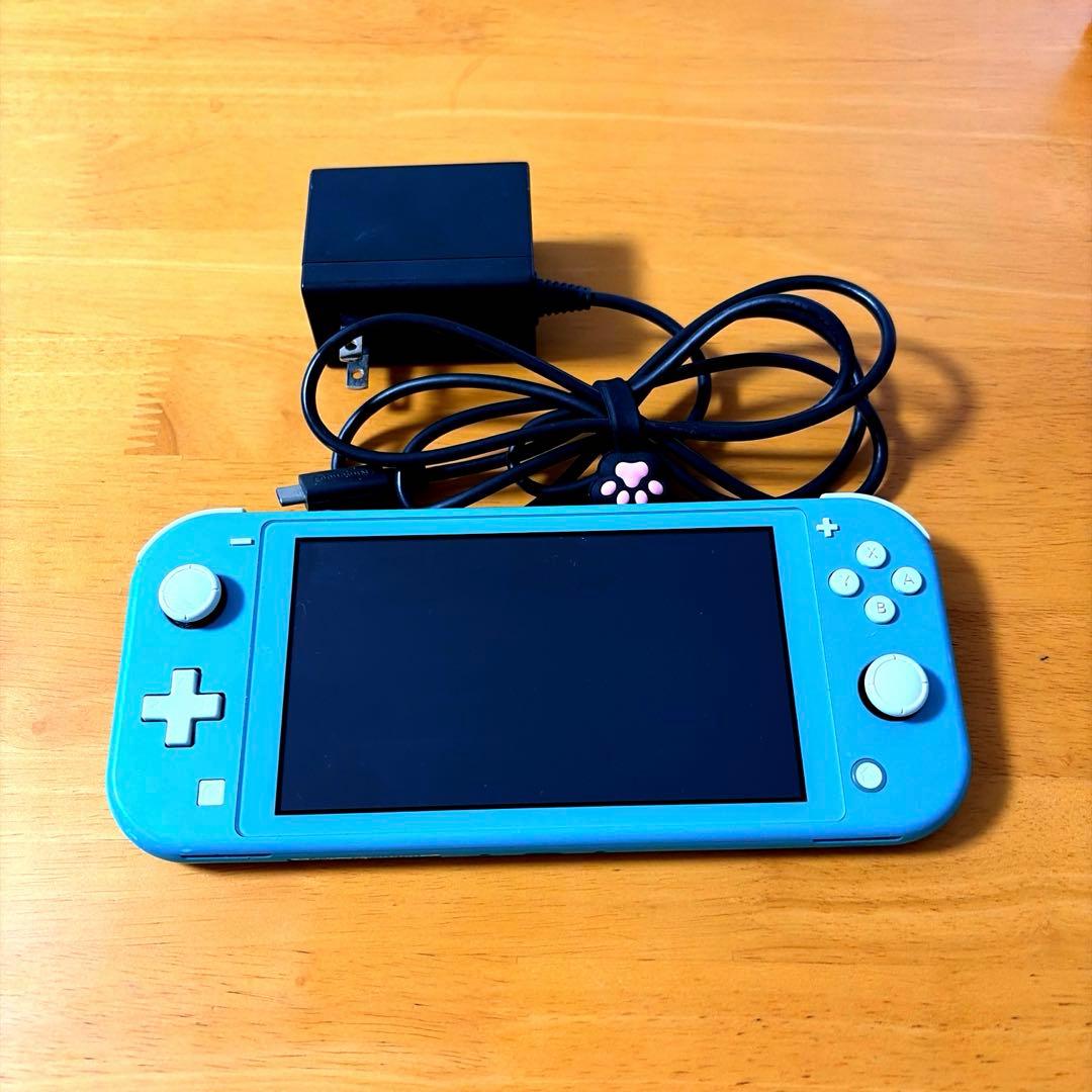 Nintendo Switch Lite ターコイズ　SDカード&充電器付き
