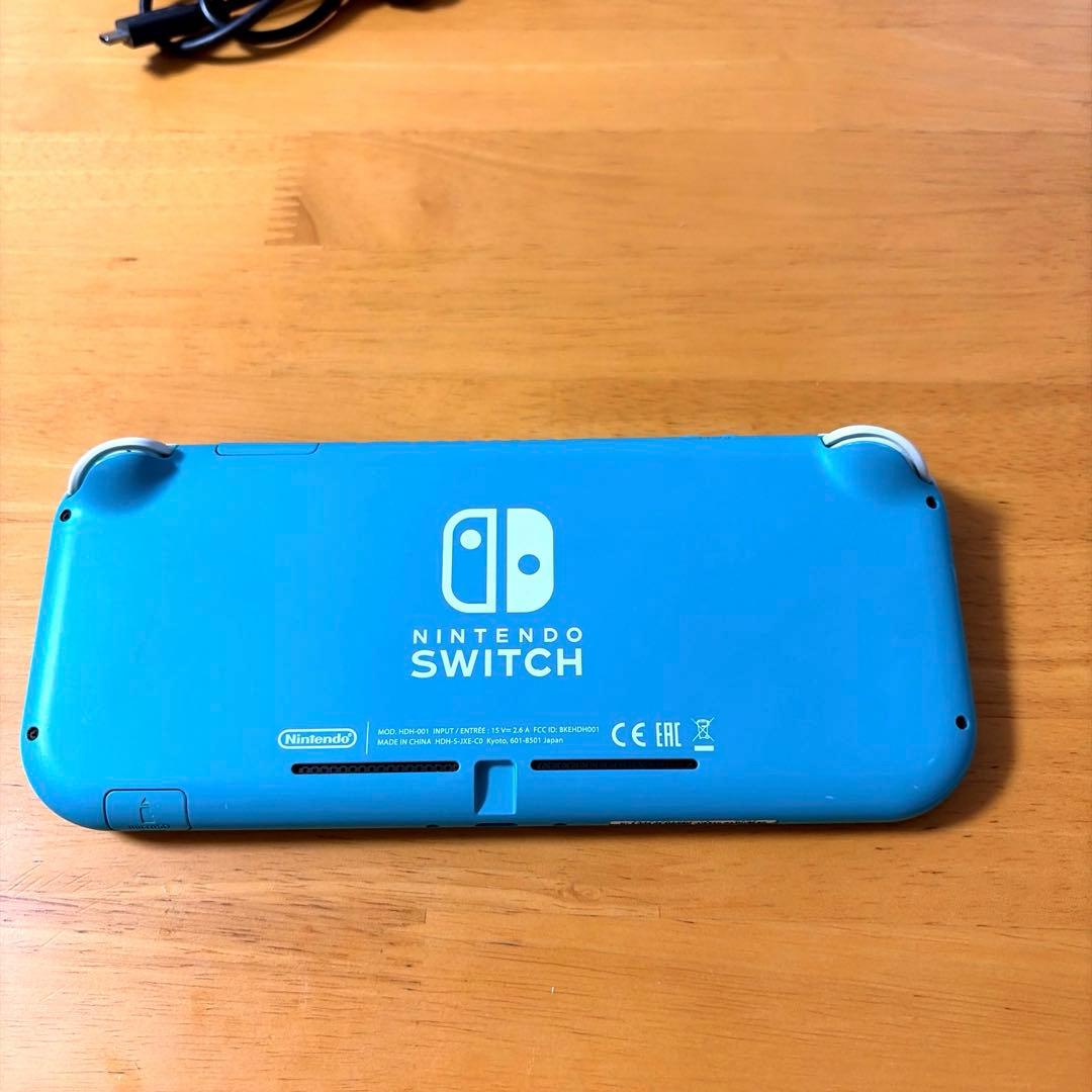 Nintendo Switch Lite ターコイズ　SDカード&充電器付き