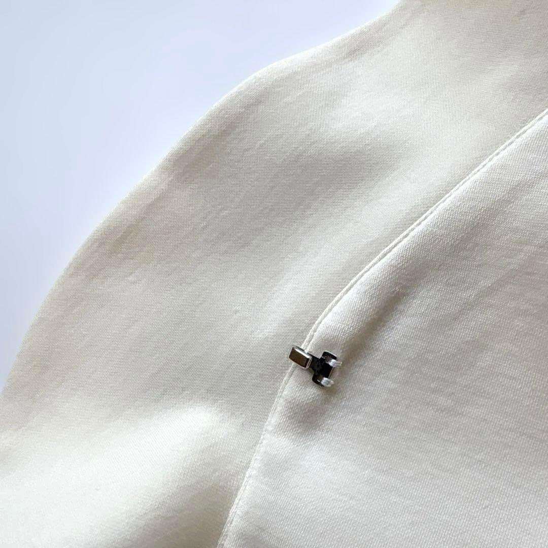 kay me ケイミー ピュアホワイト ラッフルジャケット 7号✨洗えます